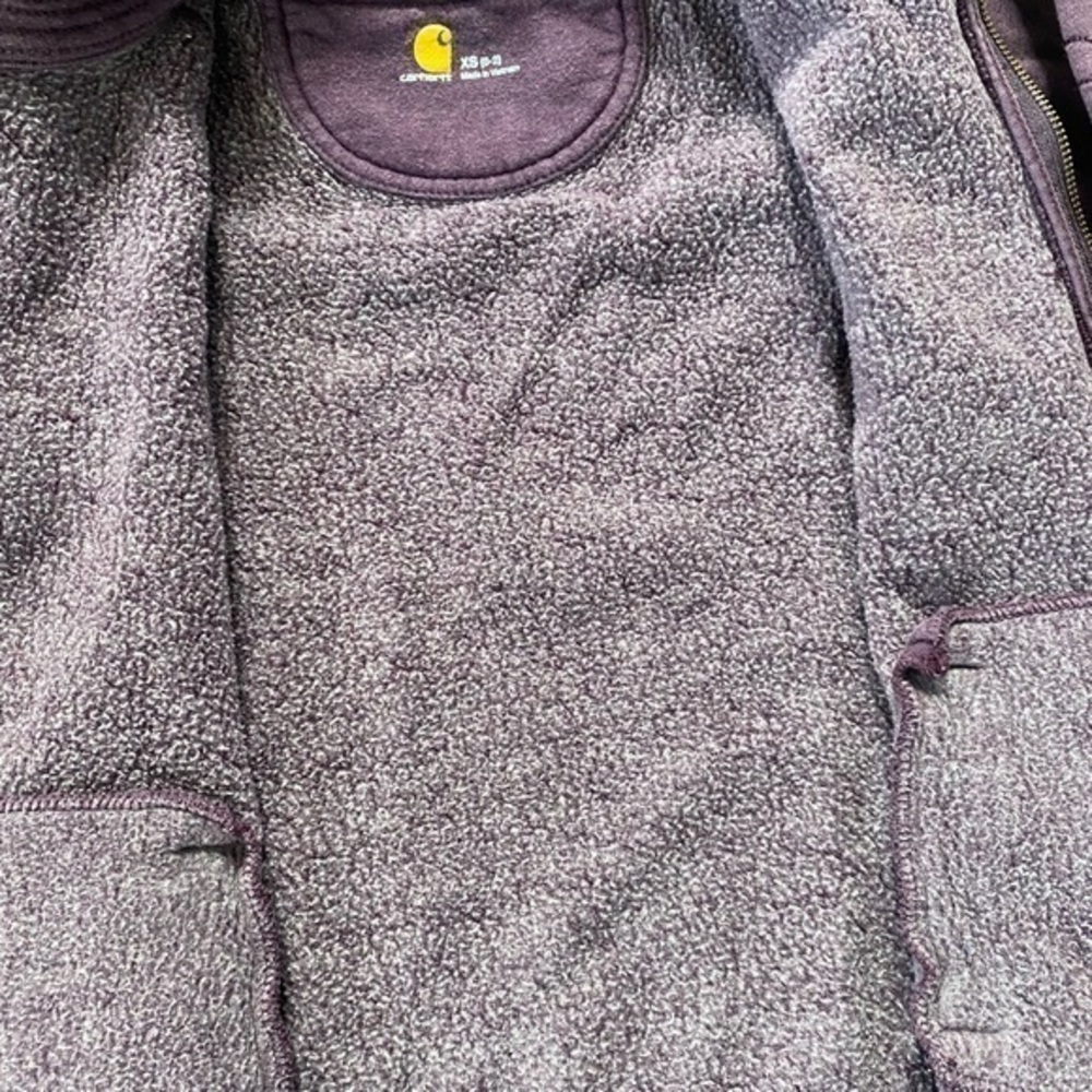 Carhartt Zip Up Sweatshirt - Picture 4 of 10